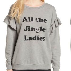 South Parade All The Jingle Ladies Pullover NWT